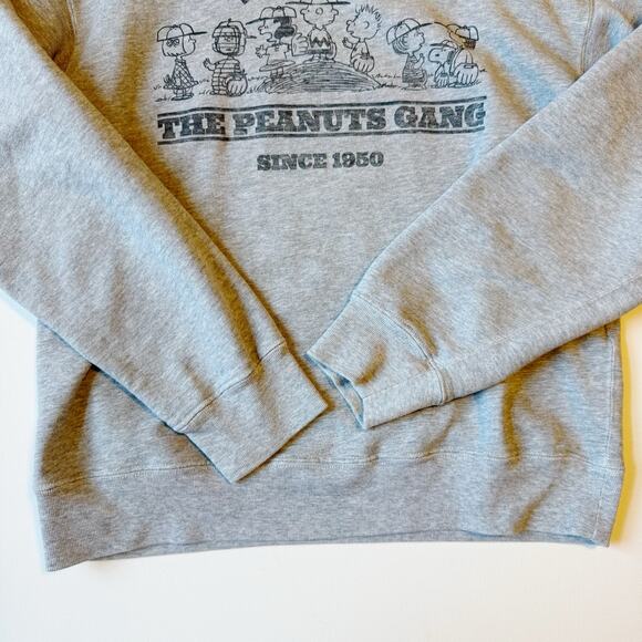 Uniqlo Peanuts Gray Sweatshirt Women's size XS - Picture 4 of 8